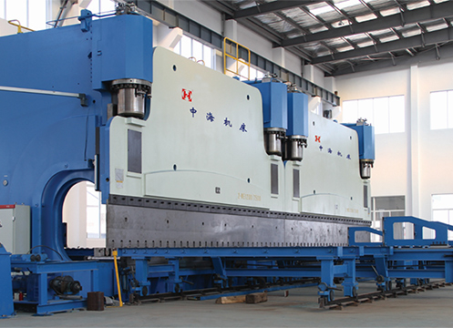 2-WC67K系列雙機聯(lián)動液壓板料折彎機